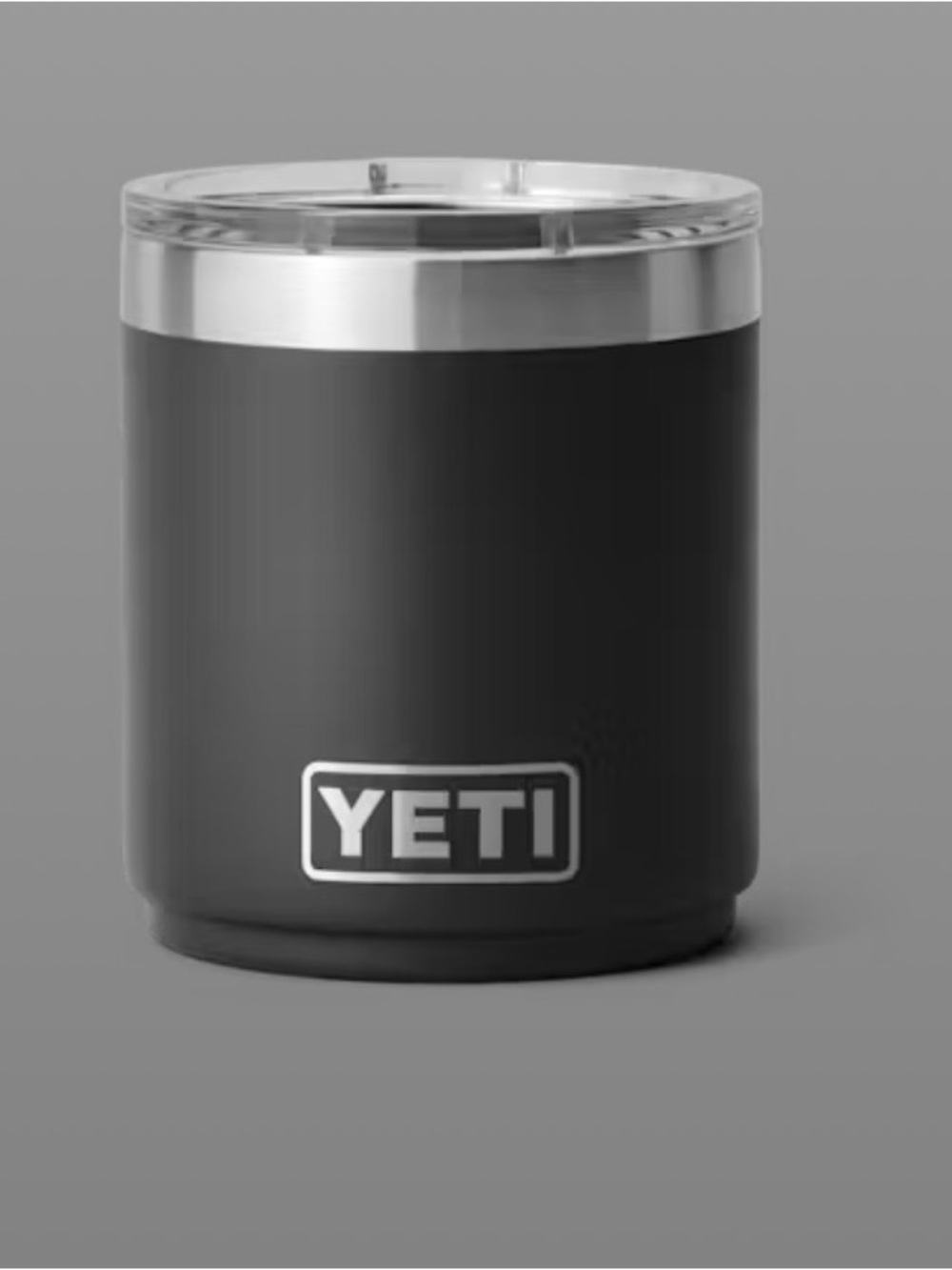 YETI Rambler 10 oz Lowball - Black Set of Two